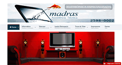 Desktop Screenshot of lojamadras.com.br